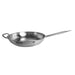 Thunder Group SLSFP4014 14" Stainless Steel Frying Pan W/ Hollow Metal Handle - 4, (each)-cityfoodequipment.com