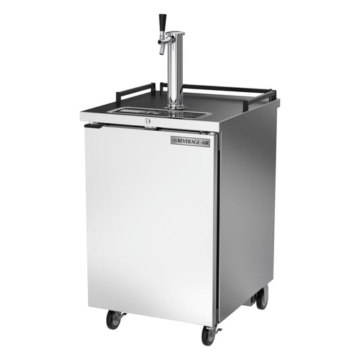 Beverage-Air BM23HC-S-31 24" Kegerator Beer Dispenser W/ (1) Keg Capacity - (1) Column, Stainless, 115v-cityfoodequipment.com