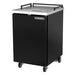 Beverage-Air BM23HC-B-28 24" Kegerator Beer Dispenser W/ (1) Keg Capacity - No Column, Black, 115v-cityfoodequipment.com