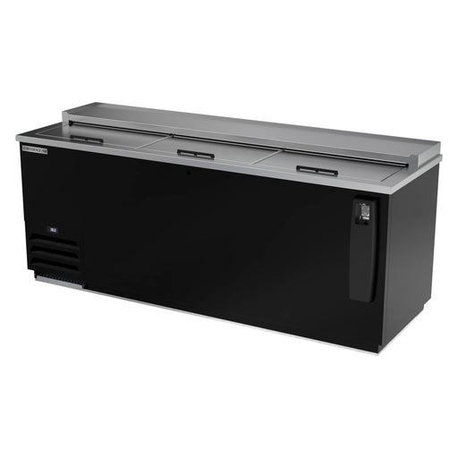 Beverage-Air DW79HC-B 80" Forced Air Bottle Cooler - Holds (253) 12 oz Bottles, 115v-cityfoodequipment.com