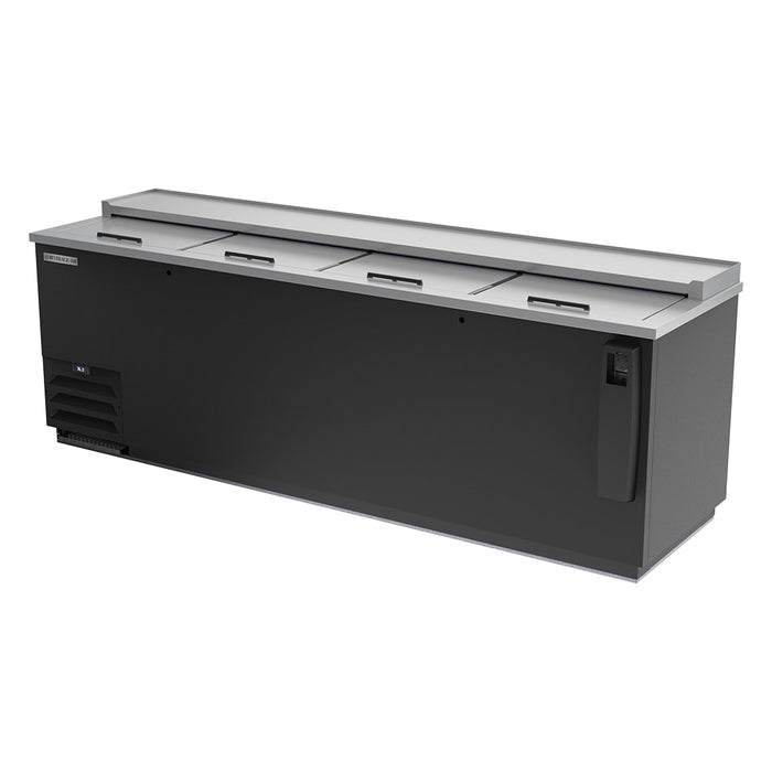 Beverage-Air DW94HC-B 95" Forced Air Bottle Cooler - Holds (936) 12 oz Bottles, Bottle Opener, 115v-cityfoodequipment.com