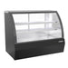Beverage-Air CDR5HC-1-B-D 60-1/4" Full Service Dry Deli Case W/ Curved Glass - (3) Levels, 120v-cityfoodequipment.com