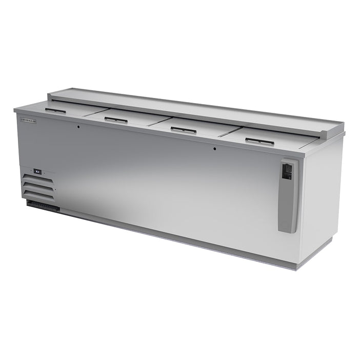 Beverage-Air DW94HC-S 95" Forced Air Bottle Cooler - Holds (39) 12 oz Bottle Cases, Bottle Opener, 115v-cityfoodequipment.com