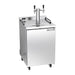 Beverage-Air DZ24HC-1-S 24" Kegerator Beer Dispenser W/ (4) 1/6 Keg Capacity - (1) Column, Stainless Steel, 115v-cityfoodequipment.com