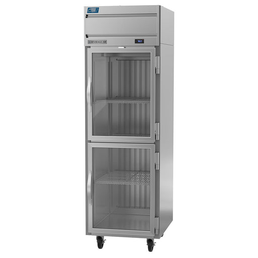 Beverage-Air CT1HC-1HG 26" One Section Reach In Refrigerator Freezer, (2) Right Hinge Glass Doors, 115v-cityfoodequipment.com