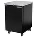 Beverage-Air BB24HC-1-B 24" Bar Refrigerator - 1 Swinging Solid Door, Black, 115v-cityfoodequipment.com