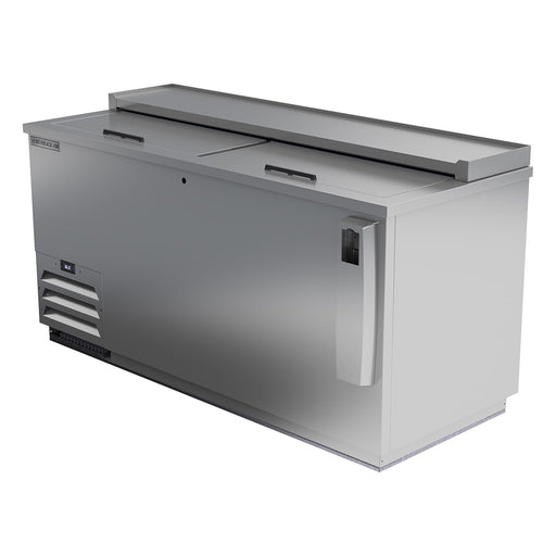 Beverage-Air DW64HC-S 65" Forced Air Bottle Cooler - Holds (190) 12 oz Bottles, 115v-cityfoodequipment.com