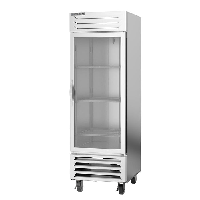 Beverage-Air FB23HC-1G 27 1/4" Vista® One Section Reach In Freezer, (1) Right Hinge Glass Door, 115v-cityfoodequipment.com