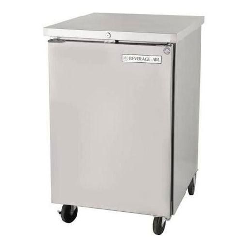Beverage-Air BB24HC-1-S 24" Bar Refrigerator - 1 Swinging Solid Door, Stainless, 115v-cityfoodequipment.com
