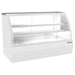 Beverage-Air CDR6HC-1-W-D 73-11/16" Full Service Dry Deli Case W/ Curved Glass - (3) Levels, 120v-cityfoodequipment.com