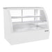 Beverage-Air CDR5HC-1-W 60-1/4" Full Service Deli Case W/ Curved Glass - (3) Levels, 120v-cityfoodequipment.com