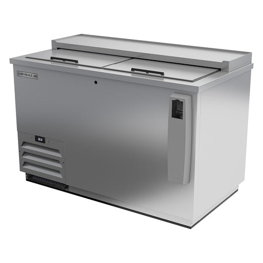 Beverage-Air DW49HC-S-29 50" Forced Air Bottle Cooler - Holds (126) 12 oz Bottles, 115v-cityfoodequipment.com