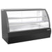 Beverage-Air CDR6HC-1-B 73 11/16" Full Service Deli Case W/ Curved Glass - (3) Levels, 120v-cityfoodequipment.com