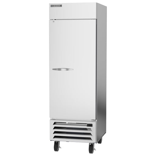 Beverage-Air HBR23HC-1 27 1/4" One Section Reach In Refrigerator, (1) Right Hinge Solid Door, 115v-cityfoodequipment.com