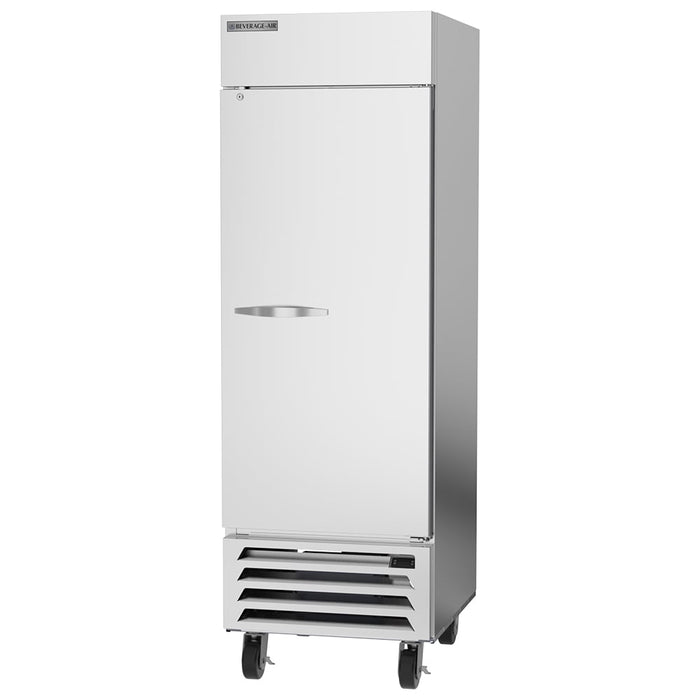 Beverage-Air HBR23HC-1 27 1/4" One Section Reach In Refrigerator, (1) Right Hinge Solid Door, 115v-cityfoodequipment.com