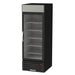 Beverage-Air MMR23HC-1-B 27 1/4" Marketmax® One Section Glass Door Merchandiser - (1) Right Hinge Door, Black, 115v-cityfoodequipment.com
