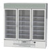 Beverage-Air MMR72HC-1-W 75" MarketMax™ Three Section Glass Door Merchandiser - (3) Left/Right Hinge Doors, White, 115v-cityfoodequipment.com