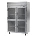 Beverage-Air HF2HC-1HG 52" Horizon Series Two Section Reach In Freezer, (4) Left/Right Hinge Glass Doors, 115v-cityfoodequipment.com