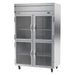 Beverage-Air HFP2HC-1HG 52" Horizon Series Two Section Reach In Freezer, (4) Left/Right Hinge Glass Doors, 115v-cityfoodequipment.com