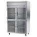 Beverage-Air HFPS2HC-1HG 52" Horizon Series Two Section Reach In Freezer, (4) Left/Right Hinge Glass Doors, 115v-cityfoodequipment.com