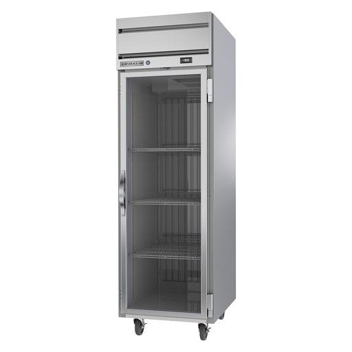 Beverage-Air HF1HC-1G 26" Horizon Series One Section Reach In Freezer, (1) Right Hinge Glass Door, 115v-cityfoodequipment.com