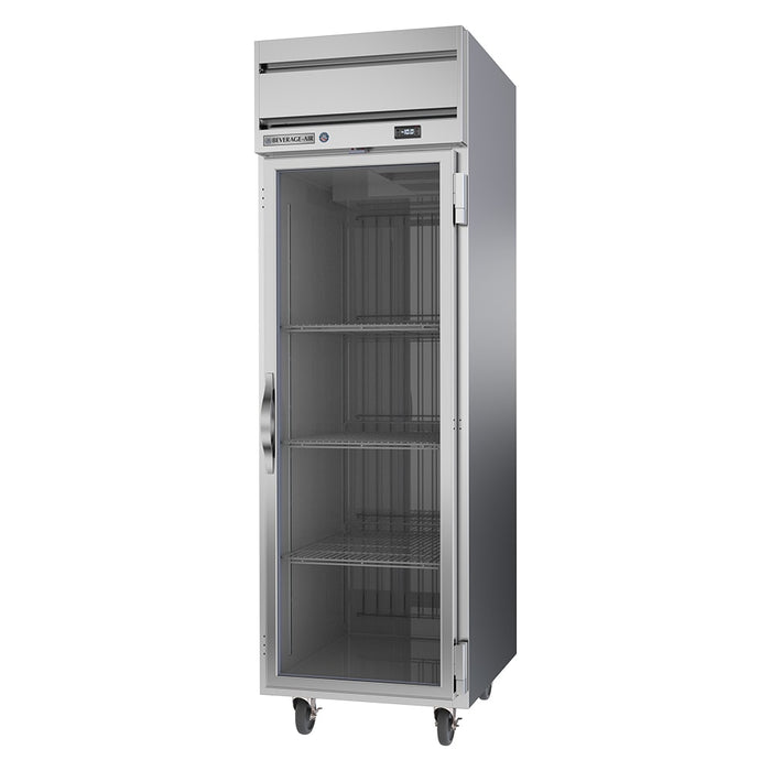 Beverage-Air HFP1HC-1G 26" Horizon Series One Section Reach In Freezer, (1) Right Hinge Glass Door, 115v-cityfoodequipment.com