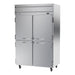 Beverage-Air HFP2HC-1HS 52" Horizon Series Two Section Reach In Freezer, (4) Left/Right Hinge Solid Doors, 115v-cityfoodequipment.com