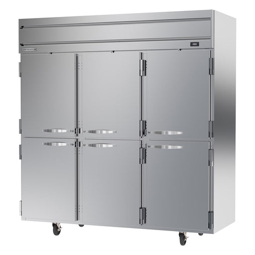 Beverage-Air HFP3HC-1HS 78" Horizon Series Three Section Reach In Freezer, (6) Left/Right Hinge Solid Doors, 115v-cityfoodequipment.com