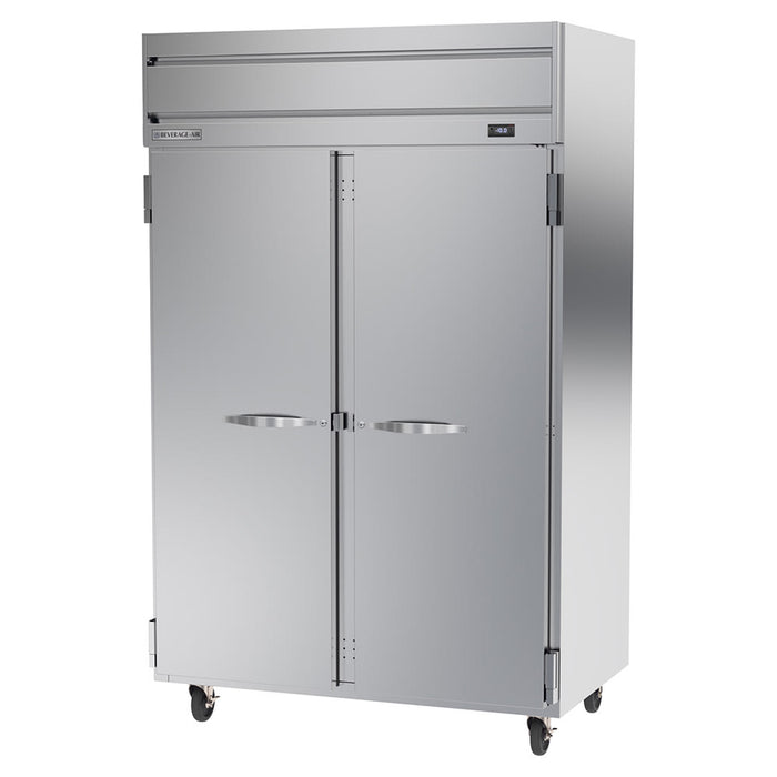 Beverage-Air HFPS2HC-1S 52" Horizon Series Two Section Reach In Freezer, (2) Left/Right Hinge Solid Doors, 115v-cityfoodequipment.com