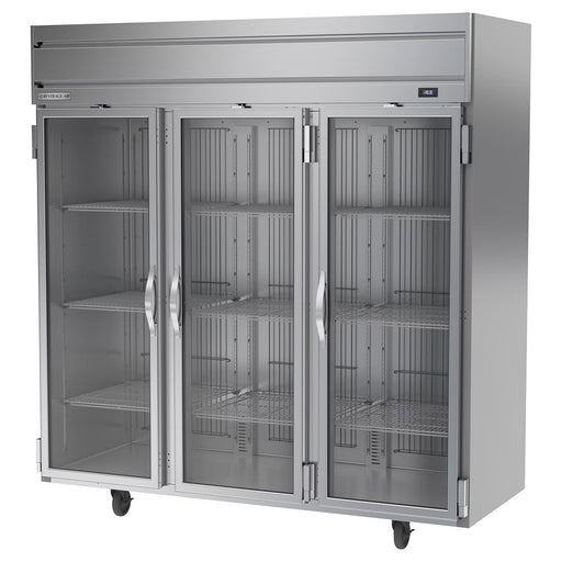 Beverage-Air HFPS3HC-1G 78" Horizon Series Three Section Reach In Freezer, (3) Left/Right Hinge Glass Doors, 115v-cityfoodequipment.com