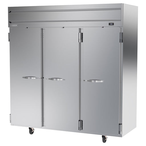 Beverage-Air HFPS3HC-1S 78" Horizon Series Three Section Reach In Freezer, (3) Left/Right Hinge Solid Doors, 115v-cityfoodequipment.com