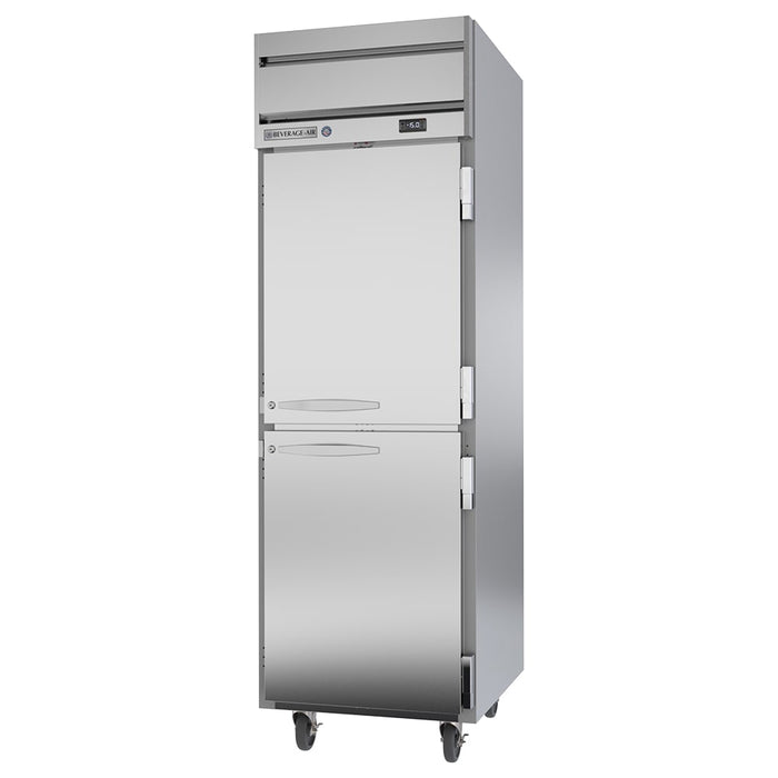 Beverage-Air HFS1HC-1HS 26" Horizon Series One Section Reach In Freezer, (2) Right Hinge Solid Doors, 115v-cityfoodequipment.com