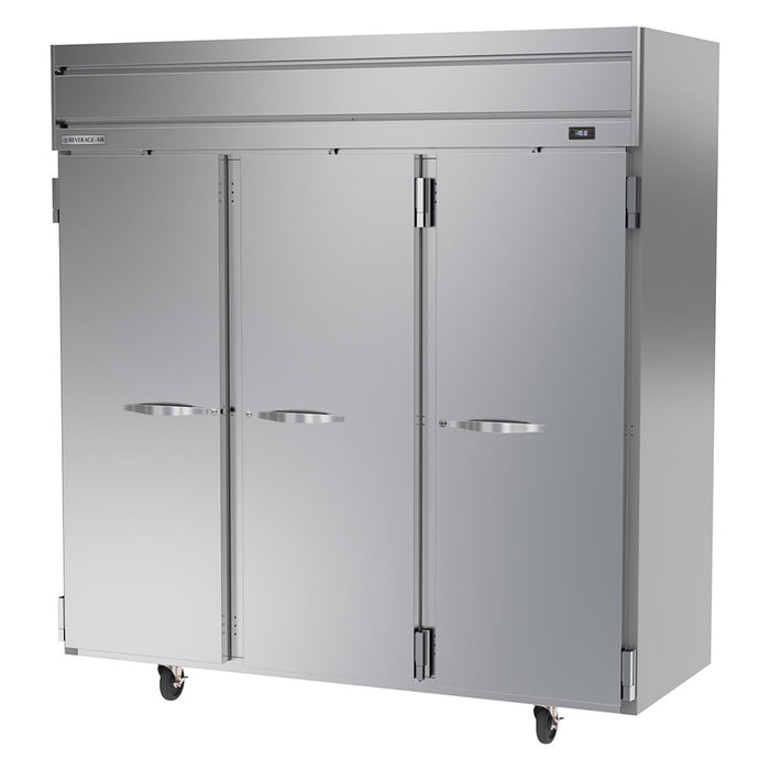 Beverage-Air HFS3HC-1S 78" Horizon Series Three Section Reach In Freezer, (3) Left/right Hinge Solid Doors, 115v-cityfoodequipment.com