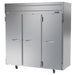 Beverage-Air HR3HC-1S 78" Three Section Reach In Refrigerator, (3) Left/Right Hinge Solid Doors, 115v-cityfoodequipment.com
