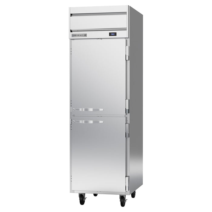 Beverage-Air HRP1HC-1HS 26" One Section Reach In Refrigerator, (2) Right Hinge Solid Doors, 115v-cityfoodequipment.com