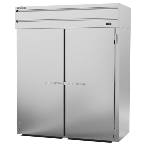 Beverage-Air PFI2HC-1AS 68 7/8" P Series Two Section Roll In Freezer, (2) Left/Right Hinge Solid Doors, 115v-cityfoodequipment.com