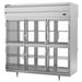 Beverage-Air PRD3HC-1BHG 78" Three Section Pass Thru Refrigerator, (12) Left/Right Hinge Glass Doors, 115v-cityfoodequipment.com