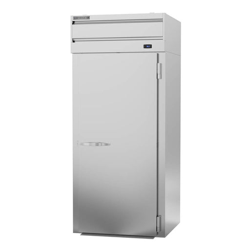 Beverage-Air PRI1HC-1AS 33" One Section Roll In Refrigerator, (1) Right Hinge Solid Door, 115v-cityfoodequipment.com