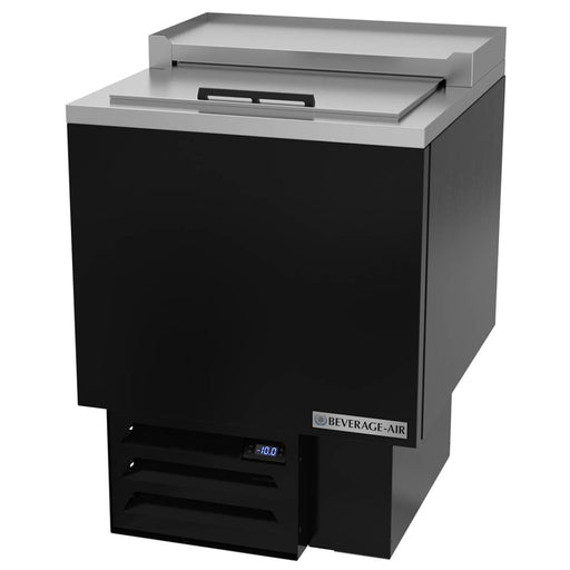 Beverage-Air GF24HC-B 1 Section Glass Chiller w/ 76 Mug Capacity - Black, 115v-cityfoodequipment.com