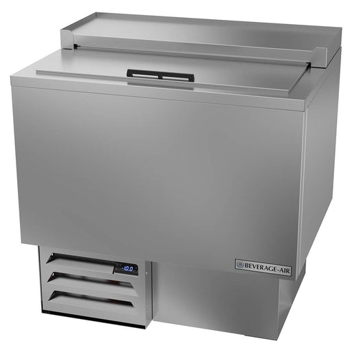 Beverage-Air GF34HC-S 1 Section Glass Chiller w/ 94 Mug Capacity - Stainless, 115v-cityfoodequipment.com