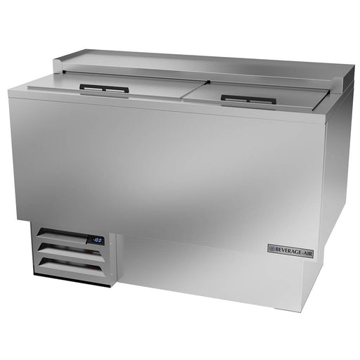 Beverage-Air GF48HC-S 2 Section Glass Chiller w/ 164 Mug Capacity - Stainless, 115v-cityfoodequipment.com