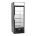 Beverage-Air MMF23HC-1-B 27" One Section Display Freezer W/ Swing Door - Bottom Mount Compressor, Black, 115v-cityfoodequipment.com