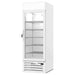Beverage-Air MMR23HC-1-W-IQ 28 3/8" MarketMax™ One Section Glass Door Merchandiser - (1) Right Hinge Door, White, 115v-cityfoodequipment.com