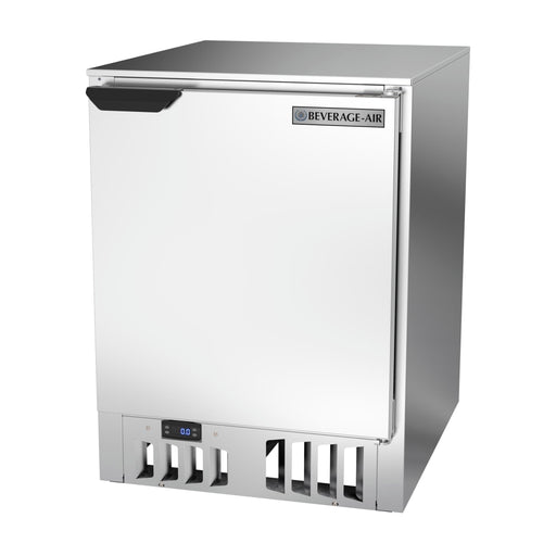 Beverage-Air FLG24HC-1-S 1 Section Glass Chiller - Stainless, 115v-cityfoodequipment.com