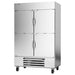 Beverage-Air HBR49HC-1-HS 52" Two Section Reach In Refrigerator, (4) Left/Right Hinge Solid Doors, 115v-cityfoodequipment.com