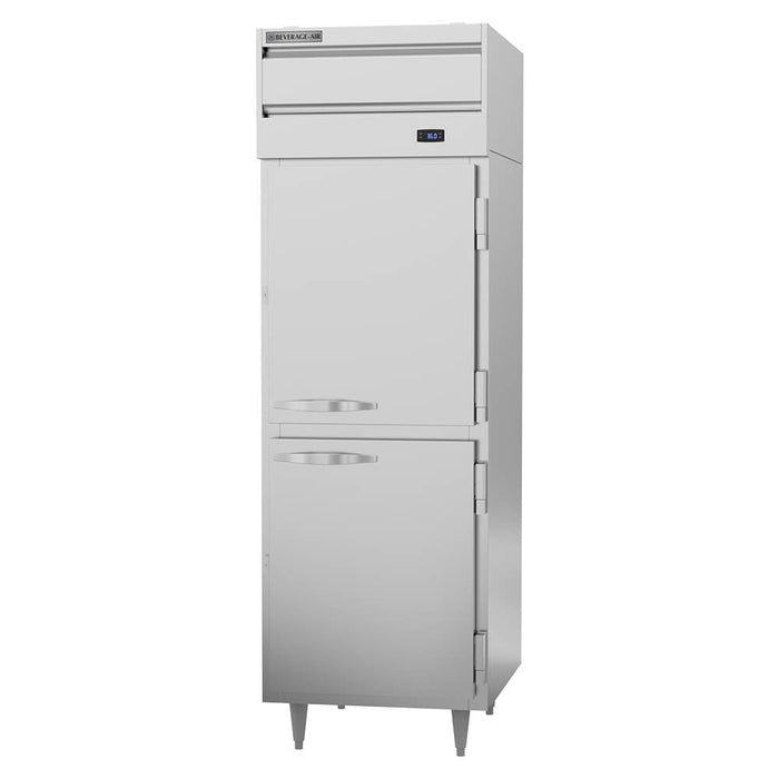 Beverage-Air PR1HC-1AHS 26" One Section Reach In Refrigerator, (2) Right Hinge Solid Doors, 115v-cityfoodequipment.com