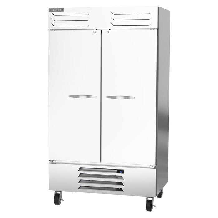 Beverage-Air FB44HC-1S 47" Vista® Two Section Reach In Freezer, (2) Left/Right Hinge Solid Doors, 115v-cityfoodequipment.com