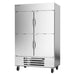 Beverage-Air HBF49HC-1-HS 52" Horizon Series Two Section Reach In Freezer, (4) Left/Right Hinge Solid Doors, 115v-cityfoodequipment.com