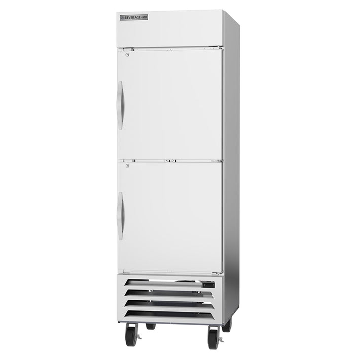 Beverage-Air HBF23HC-1-HS 27 1/4" Horizon Series One Section Reach In Freezer, (2) Right Hinge Solid Doors, 115v-cityfoodequipment.com