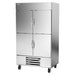 Beverage-Air HBR44HC-1-HS 47" Two Section Reach In Refrigerator, (4) Left/Right Hinge Solid Doors, 115v-cityfoodequipment.com